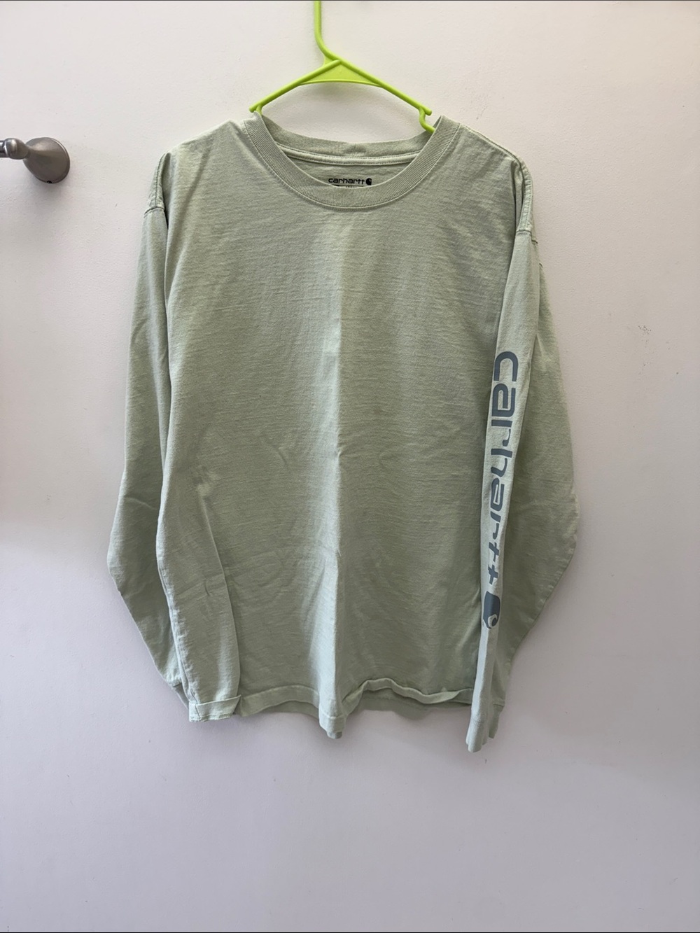 Carhartt Long Sleeve Tee in Sage